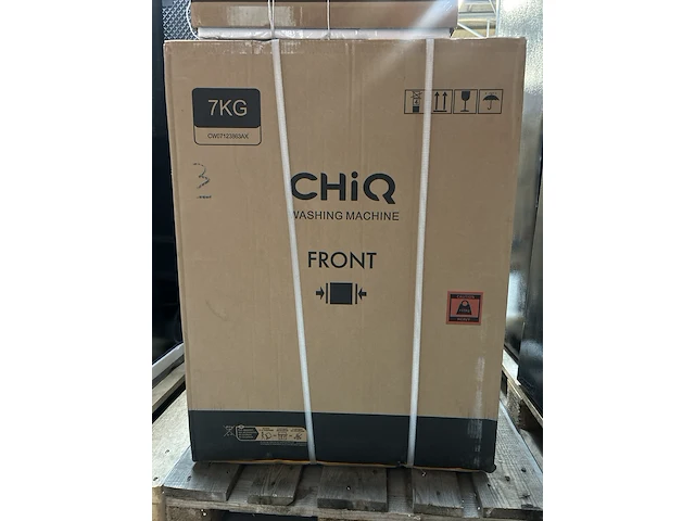Wasmachine 7 kg 16 progr. ai smart 2025 model chiq, cw07123863ax - afbeelding 3 van  6
