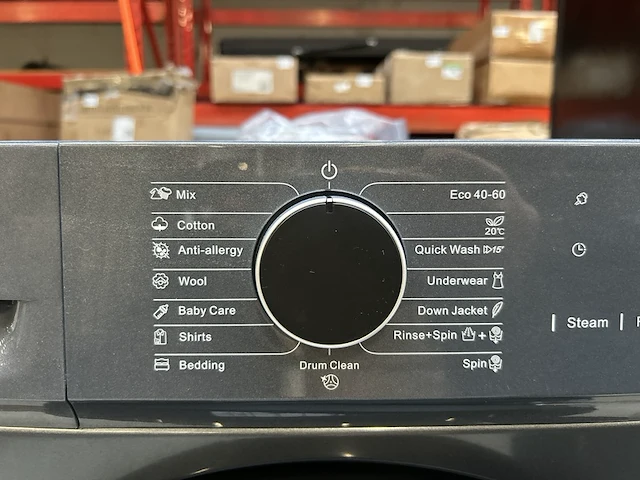 Wasmachine 7 kg 16 progr. ai smart 2025 model chiq, cw07123863ax - afbeelding 6 van  9