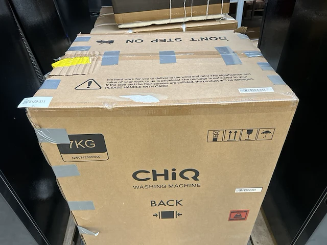 Wasmachine 7 kg 16 progr. ai smart 2025 model chiq, cw07123863ax - afbeelding 4 van  6