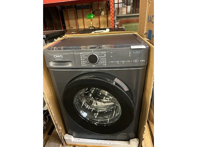 Wasmachine 7 kg 16 progr. ai smart 2025 model chiq, cw07123863ax - afbeelding 3 van  7
