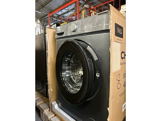 Wasmachine 7 kg 16 progr. ai smart 2025 model chiq, cw07123863ax - afbeelding 4 van  7
