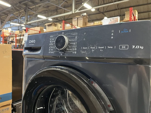 Wasmachine 7 kg 16 progr. ai smart 2025 model chiq, cw07123863ax - afbeelding 6 van  7