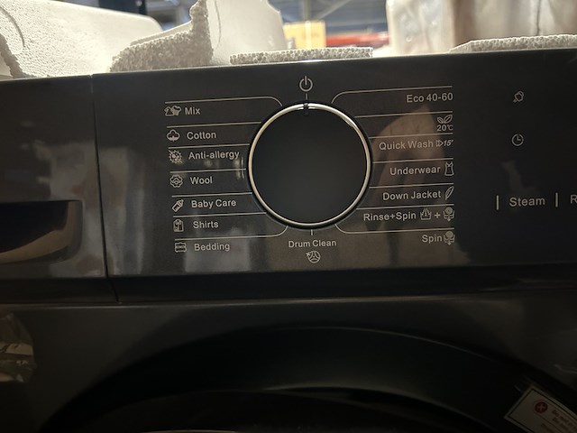 Wasmachine 7 kg 16 progr. ai smart 2025 model chiq, cw07123863ax - afbeelding 5 van  7