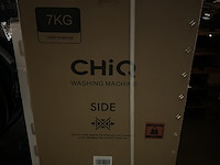 Wasmachine 7 kg 16 progr. ai smart 2025 model chiq, cw07123863ax - afbeelding 2 van  4
