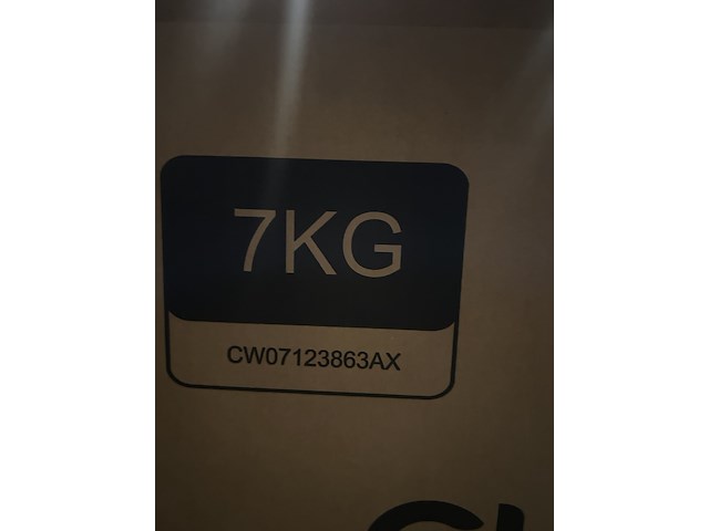 Wasmachine 7 kg 16 progr. ai smart 2025 model chiq, cw07123863ax - afbeelding 3 van  4