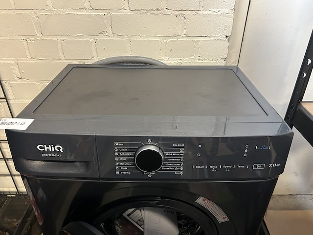 Wasmachine 7 kg 16 progr. ai smart 2025 model chiq, cw07123863ax - afbeelding 6 van  6