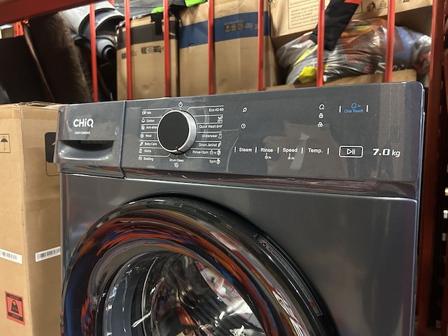 Wasmachine 7 kg 16 progr. ai smart 2025 model chiq, cw07123863ax - afbeelding 3 van  7