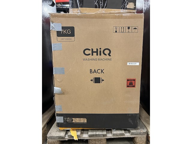 Wasmachine 7 kg 16 progr. ai smart 2025 model chiq, cw07123863ax - afbeelding 2 van  3