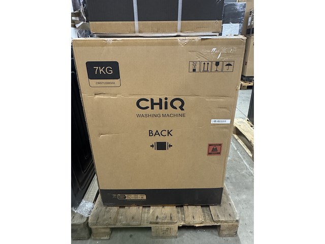 Wasmachine 7 kg 16 progr. ai smart 2025 model chiq, cw07123863ax - afbeelding 2 van  2