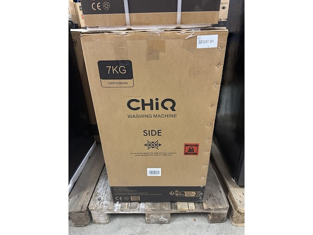 Wasmachine 7 kg 16 progr. ai smart 2025 model chiq, cw07123863ax - afbeelding 2 van  2