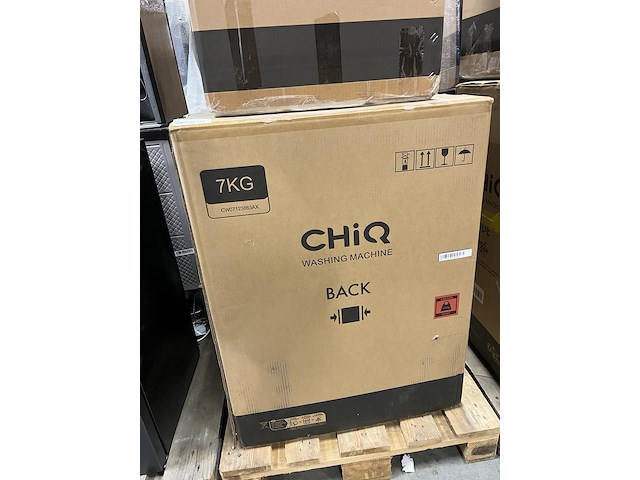 Wasmachine 7 kg 16 progr. ai smart 2025 model chiq, cw07123863ax - afbeelding 2 van  2