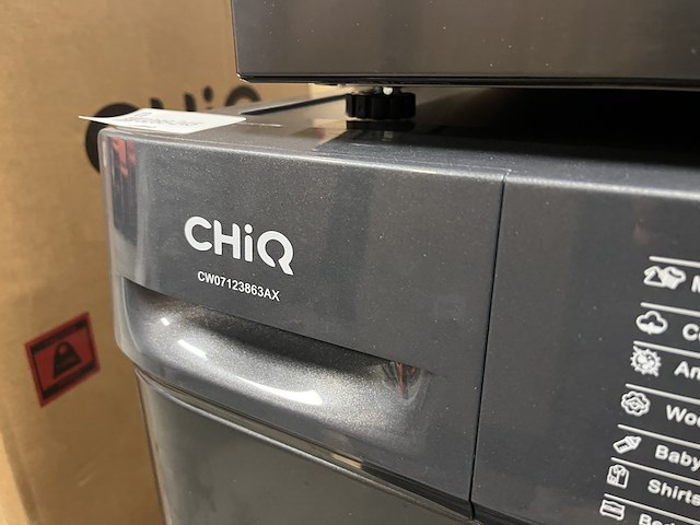 Wasmachine 7 kg 16 progr. ai smart 2025 model chiq, cw07123863ax - afbeelding 4 van  4