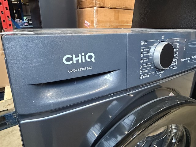 Wasmachine 7 kg 16 programma's. ai smart 2025 model chiq, cw07123863ax - afbeelding 3 van  4