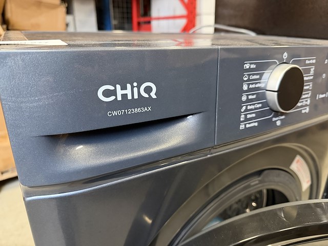 Wasmachine 7 kg 16 programma's. ai smart 2025 model chiq, cw07123863ax - afbeelding 4 van  4