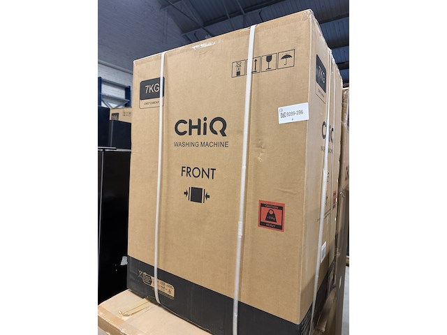 Wasmachine 7 kg 16 programma's. ai smart 2025 model chiq, cw07123863ax - afbeelding 2 van  2