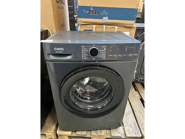 Wasmachine 7 kg 16 programma's. ai smart 2025 model chiq, cw07123863ax - afbeelding 2 van  7