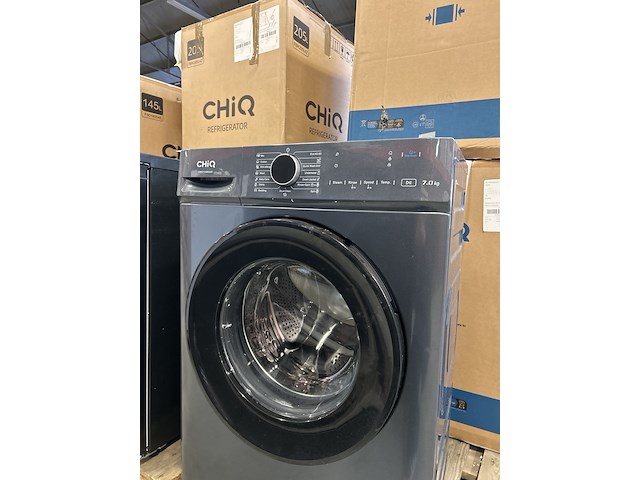 Wasmachine 7 kg 16 programma's. ai smart 2025 model chiq, cw07123863ax - afbeelding 3 van  7