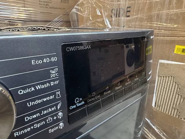 Wasmachine 7 kg 16 programma's space pro chiq, cw075863ax - afbeelding 4 van  5