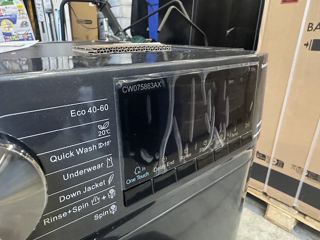 Wasmachine 7 kg 16 programma's space pro chiq, cw075863ax - afbeelding 4 van  4