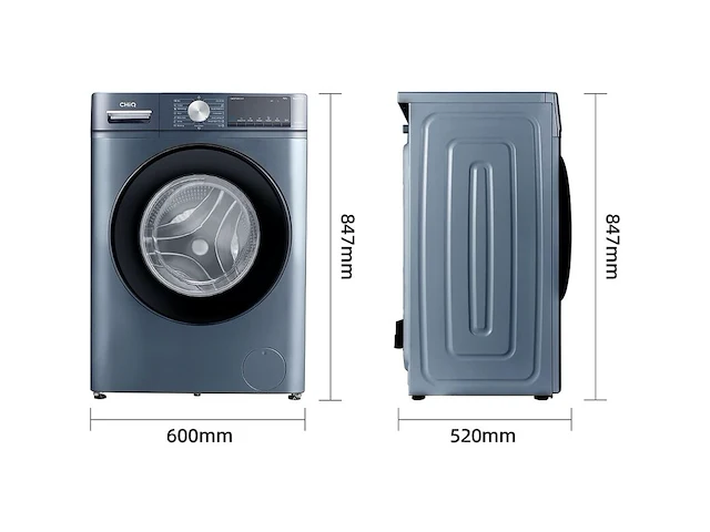 Wasmachine 7 kg 16 programma's space pro chiq, cw075863ax - afbeelding 2 van  4