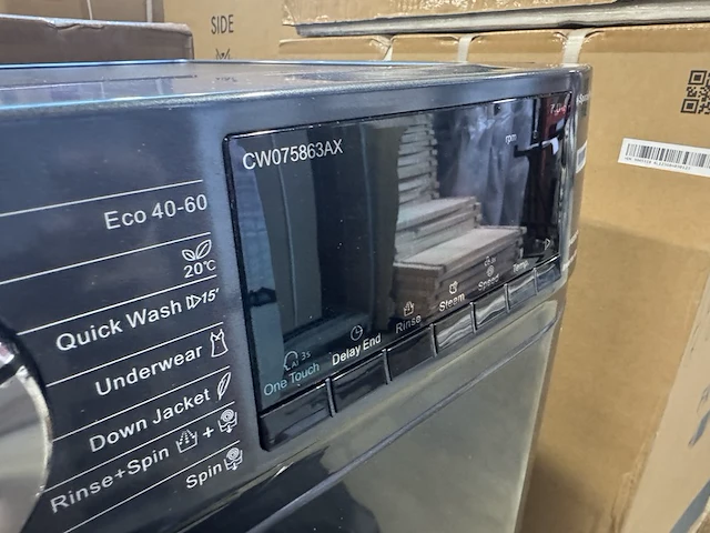 Wasmachine 7 kg 16 programma's space pro chiq, cw075863ax - afbeelding 4 van  4