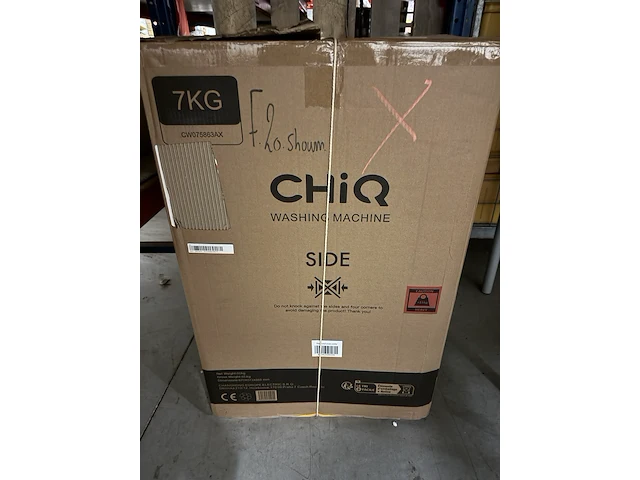 Wasmachine 7 kg 16 programma's space pro chiq, cw075863ax - afbeelding 3 van  3