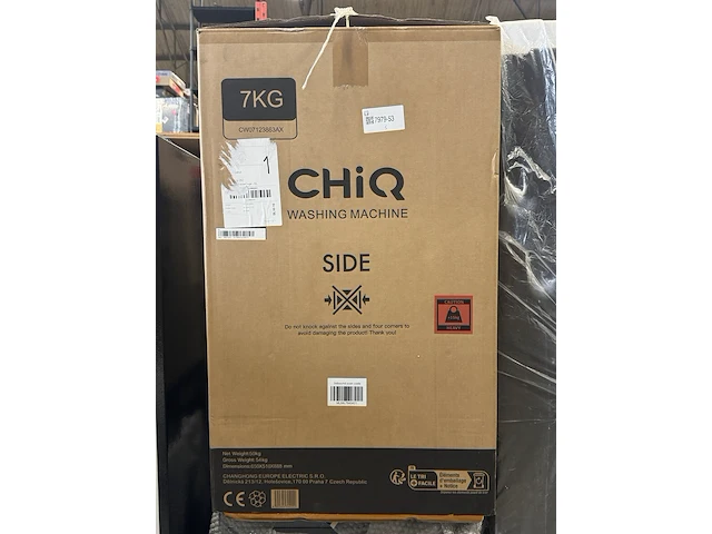 Wasmachine 7kg, 1200 rpm, a chiq, cw07123863ax - afbeelding 3 van  3