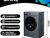 Wasmachine 7kg, 1200 rpm, a chiq, cw07123863ax - afbeelding 2 van  5