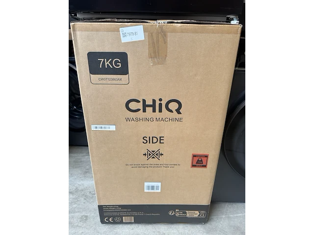 Wasmachine 7kg, 1200 rpm, a chiq, cw07123863ax - afbeelding 3 van  3