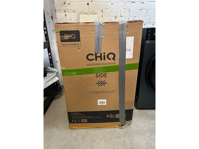Wasmachine 8 kg 16 programma's space pro chiq, cfl80-14586im3xa - afbeelding 3 van  4