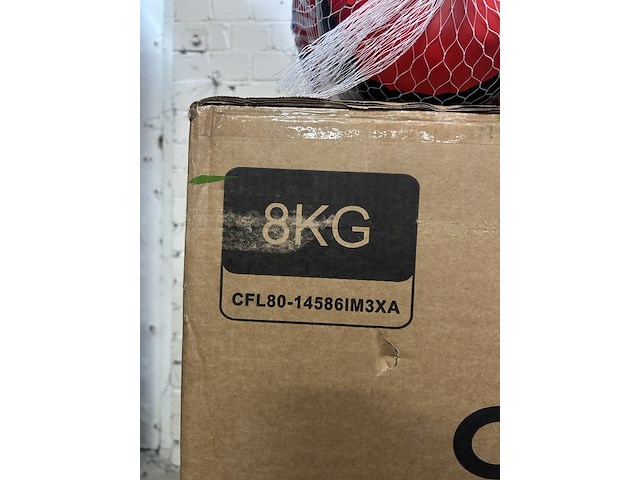 Wasmachine 8 kg 16 programma's space pro chiq, cfl80-14586im3xa - afbeelding 3 van  4