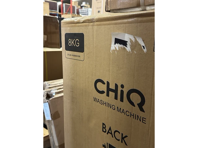 Wasmachine 8 kg 16 programma's space pro chiq, cfl80-14586im3xwa - afbeelding 2 van  2