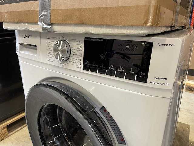 Wasmachine 8 kg 16 programma's space pro chiq, cfl80-14586im3xwa - afbeelding 6 van  6