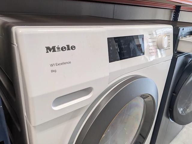 Wasmachine 8.0 kg, miele , wed135wps, wit - afbeelding 2 van  9