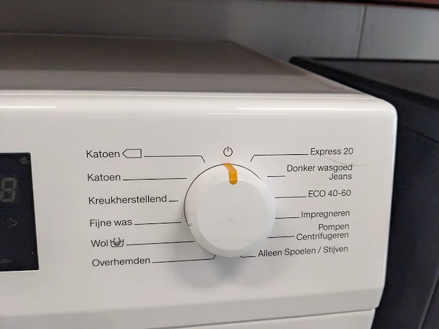 Wasmachine 8.0 kg, miele , wed135wps, wit - afbeelding 5 van  9