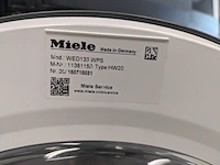 Wasmachine 8.0 kg, miele , wed135wps, wit - afbeelding 8 van  9