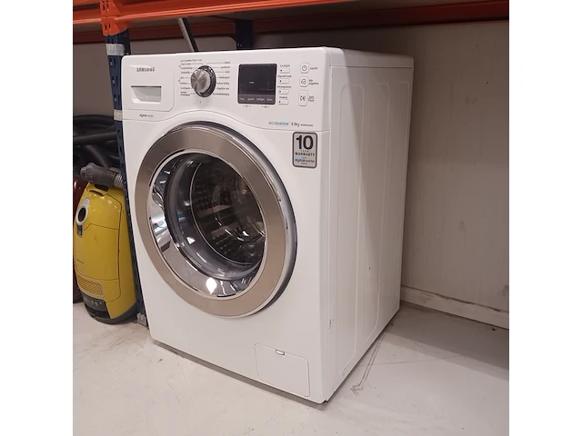 Wasmachine 8.0 kg, samsung eco bubble, wf8064sawq - afbeelding 2 van  8