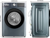Wasmachine 9 kg 16 programma's space pro chiq, cfl90-14586im3xa - afbeelding 2 van  5