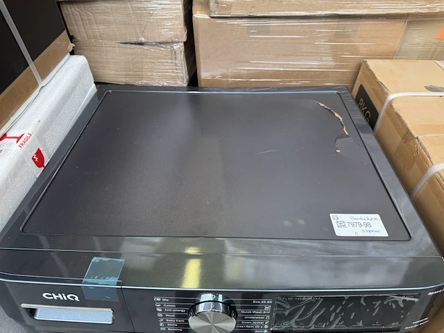 Wasmachine 9 kg 16 programma's space pro chiq, cfl90-14586im3xa - afbeelding 5 van  5