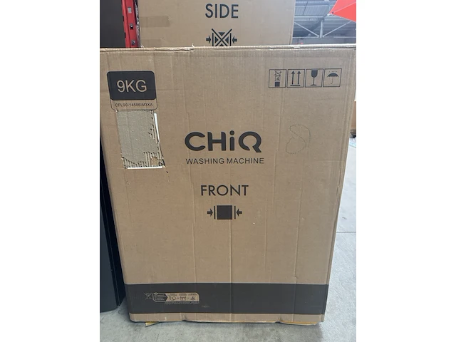 Wasmachine 9 kg 16 programma's space pro chiq, cfl90-14586im3xa - afbeelding 3 van  3