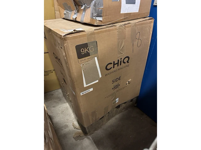 Wasmachine 9 kg 16 programma's space pro chiq, cfl90-14586im3xa - afbeelding 3 van  4