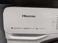 Wasmachine 9.0 kg hisense connect life, wf343943bw, wit - afbeelding 3 van  9