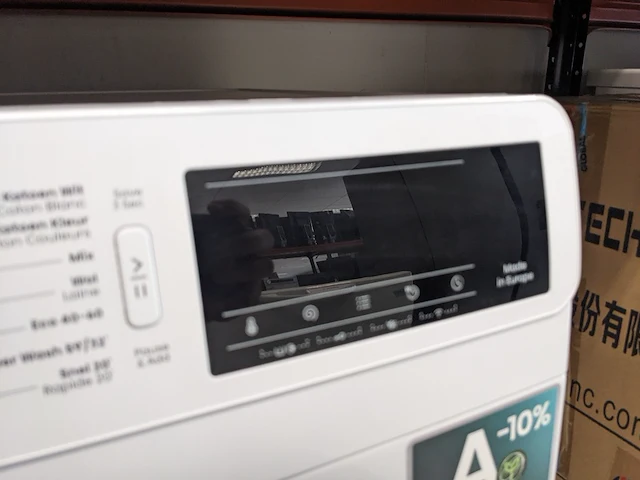 Wasmachine 9.0 kg hisense connect life, wf343943bw, wit - afbeelding 5 van  9