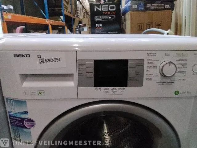 Wasmachine beko , green line, wit - afbeelding 2 van  3