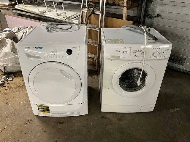 Wasmachine + droger - afbeelding 1 van  7