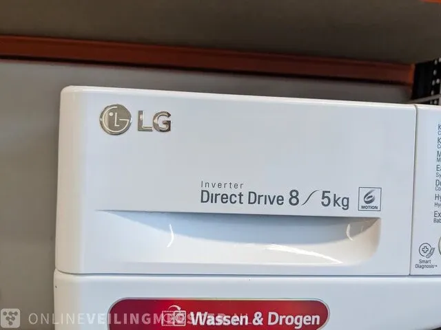Wasmachine en droger in 1 lg, f4j6mow - afbeelding 8 van  11