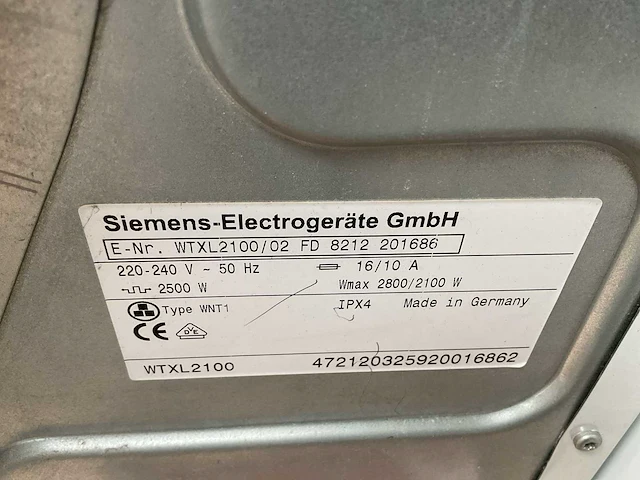 Wasmachine en droger - afbeelding 8 van  8