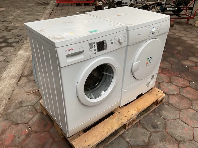 Wasmachine en droger - afbeelding 1 van  8