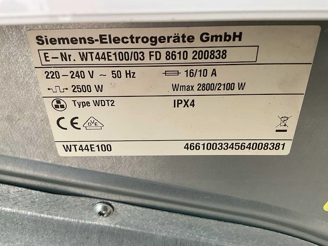 Wasmachine en droger - afbeelding 8 van  8