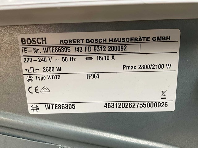 Wasmachine en droger - afbeelding 8 van  8